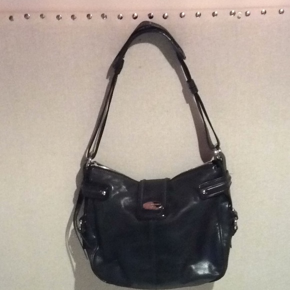 Francesco Biasia black leather purse - Picture 2 of 8